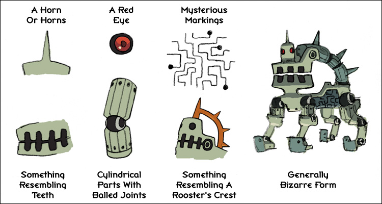Reaverbot Design Elements