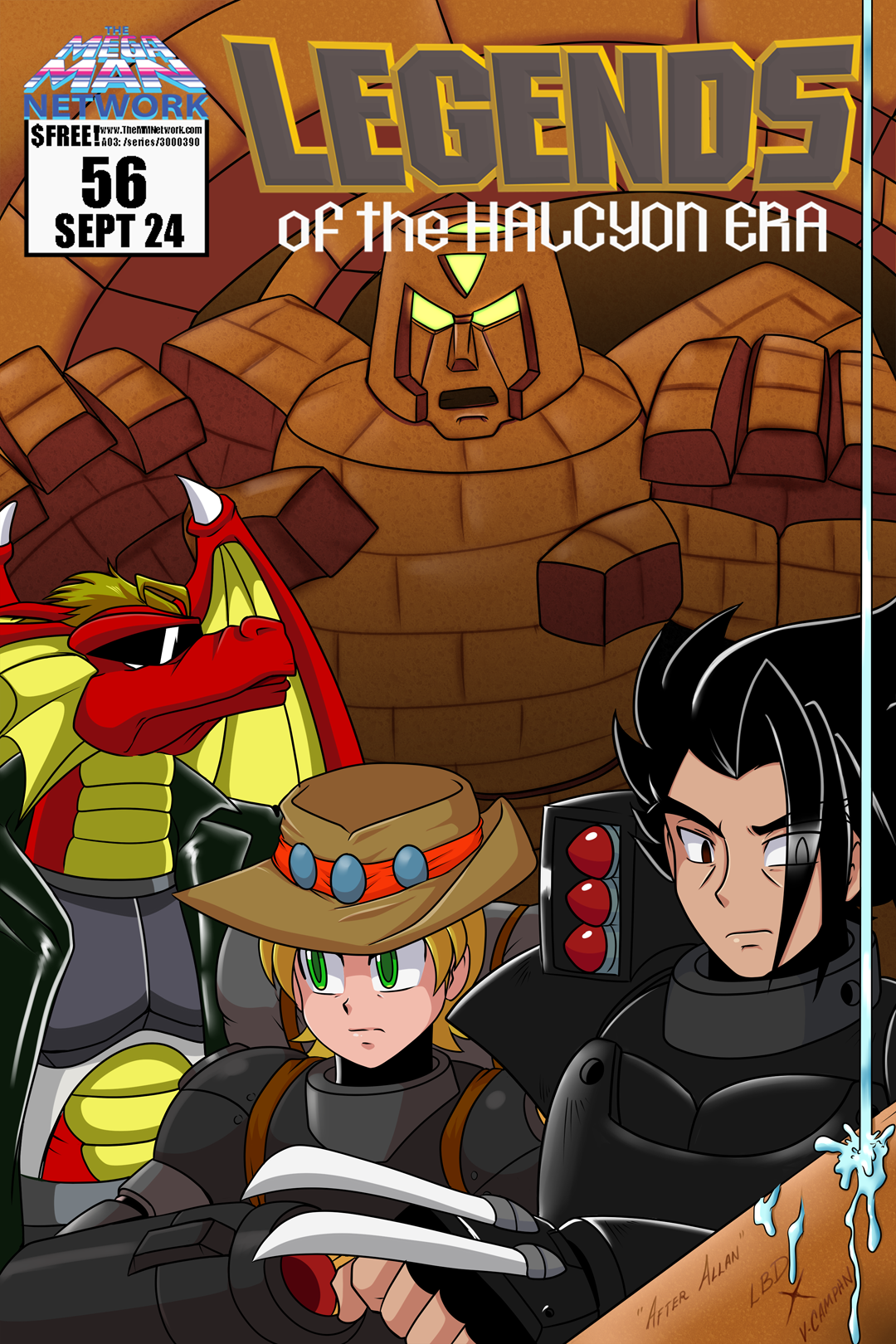 Covers by LBD "Nytetrayn" and Victor Campan. Character art by Victor Campan. Logos by Tabby Ramsey and EFEXTEX.