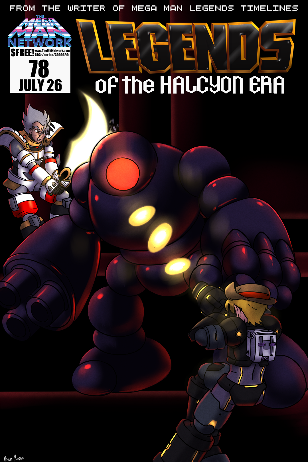 Covers by LBD "Nytetrayn" and Victor Campan. Character art by Victor Campan. Logos by Tabby Ramsey and EFEXTEX.
