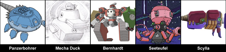 North American Bonne Mecha Finalists