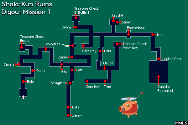Shala-Kun Ruins Map 1