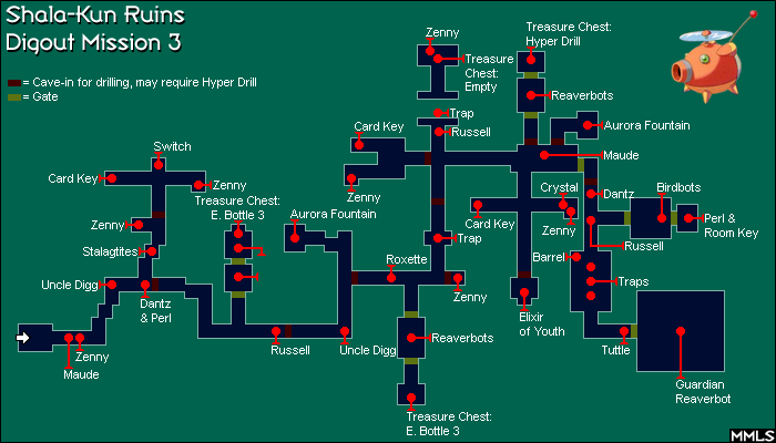Shala-Kun Ruins Map 3