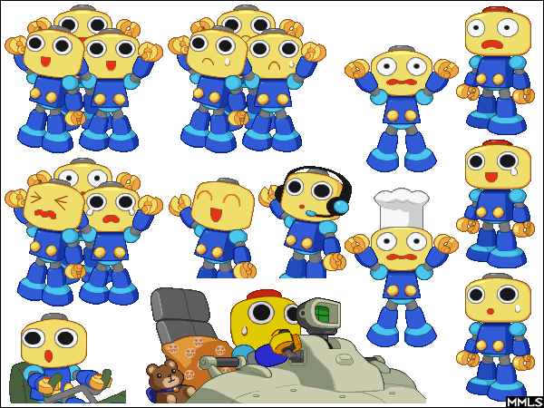 Servbot Sprites