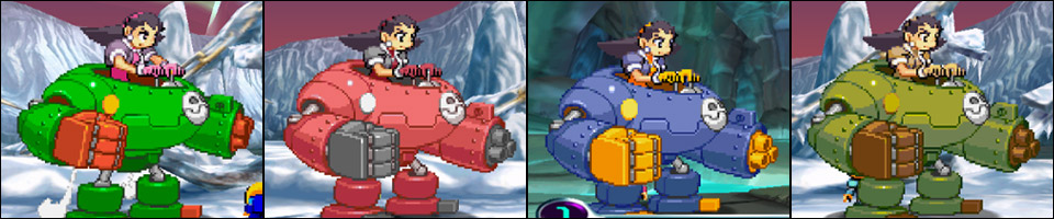 Tron Bonne in Marvel VS Capcom 2