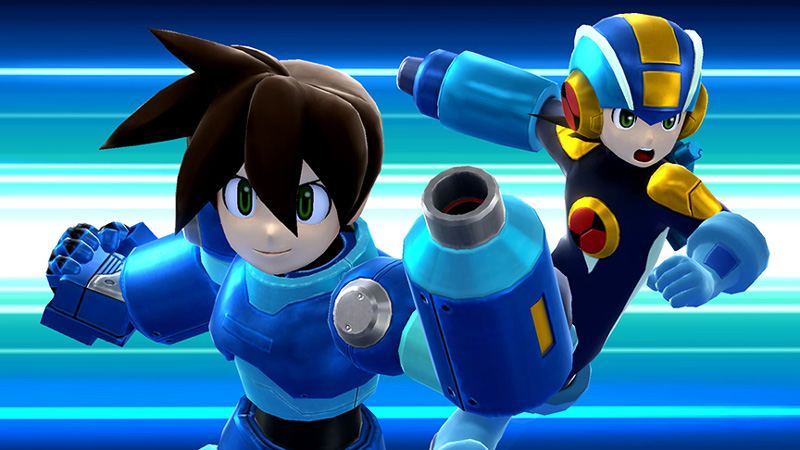 MegaMan Trigger in Smash Bros.