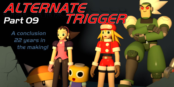 Alternate Trigger 3D Comic